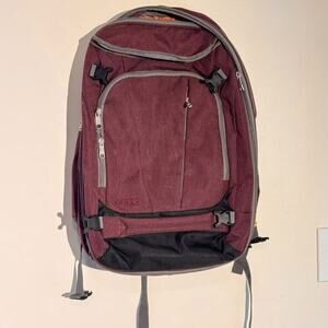 eBags Mother Lode Travel Backpack | EUC | Fits 19" Laptop | Burgundy Purple